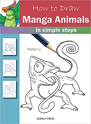 368x499 How To Draw Manga Animals In Simple Steps Yishan - Manga Animals Drawing