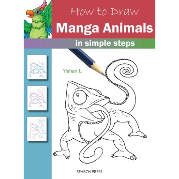370x370 How To Draw Manga Animals In Simple Steps De Li, Yishan En Gandhi - Manga Animals Drawing