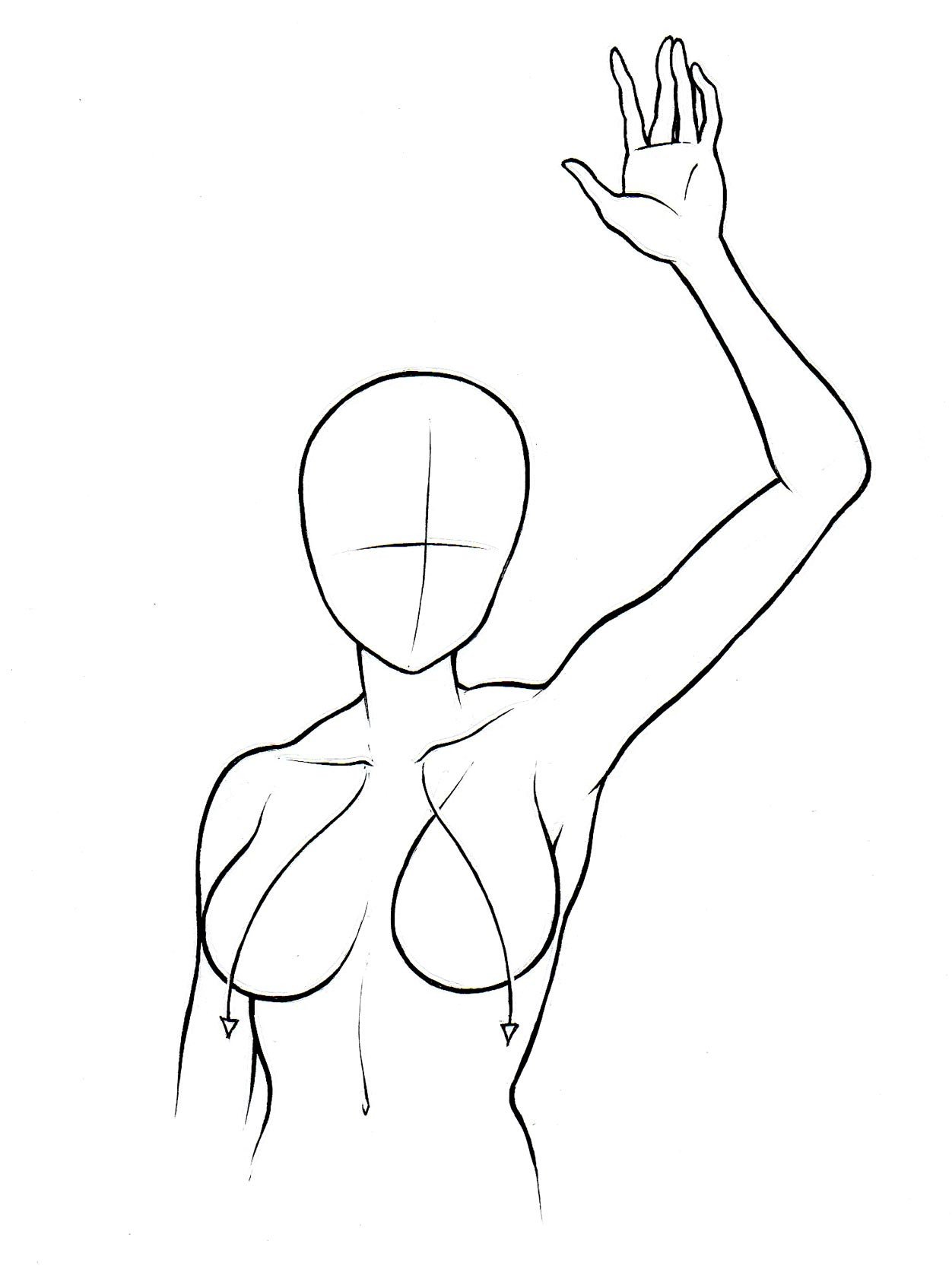 1252x1669 How To Draw Manga Bodies - Manga Body Drawing