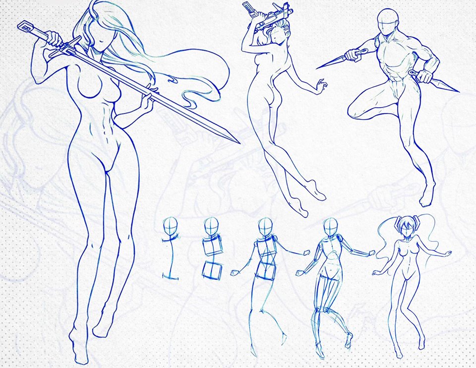 960x742 Manga Drawing Body Basic Workshop Kakiseni - Manga Body Drawing