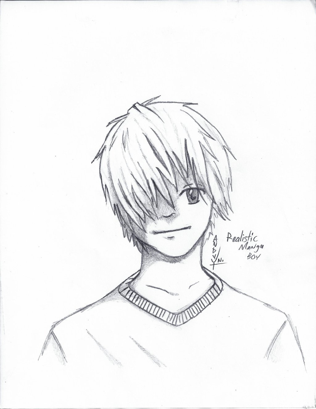 1024x1327 Drawing Manga Kid For Free Download - Manga Boy Drawing