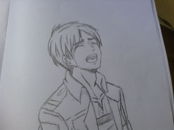 670x500 How To Draw An Anime Boy Steps - Manga Boy Drawing