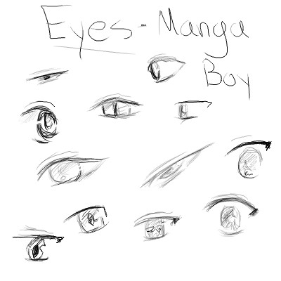 400x400 Manga Drawing Tutorial - Manga Boy Drawing