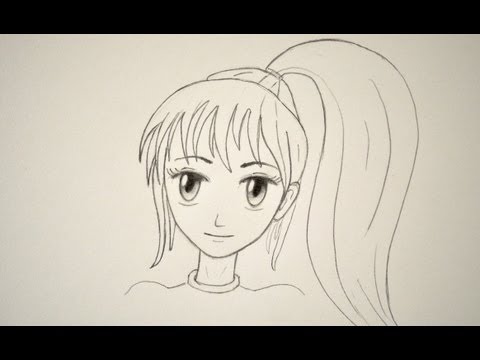 480x360 How To Draw A Manga Face Easily - Manga Cartoon Drawing