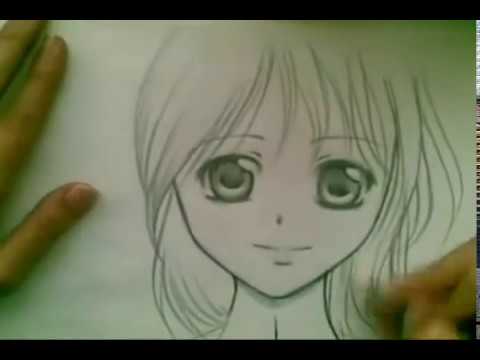 480x360 How To Draw A Manga Girl - Manga Cartoon Drawing