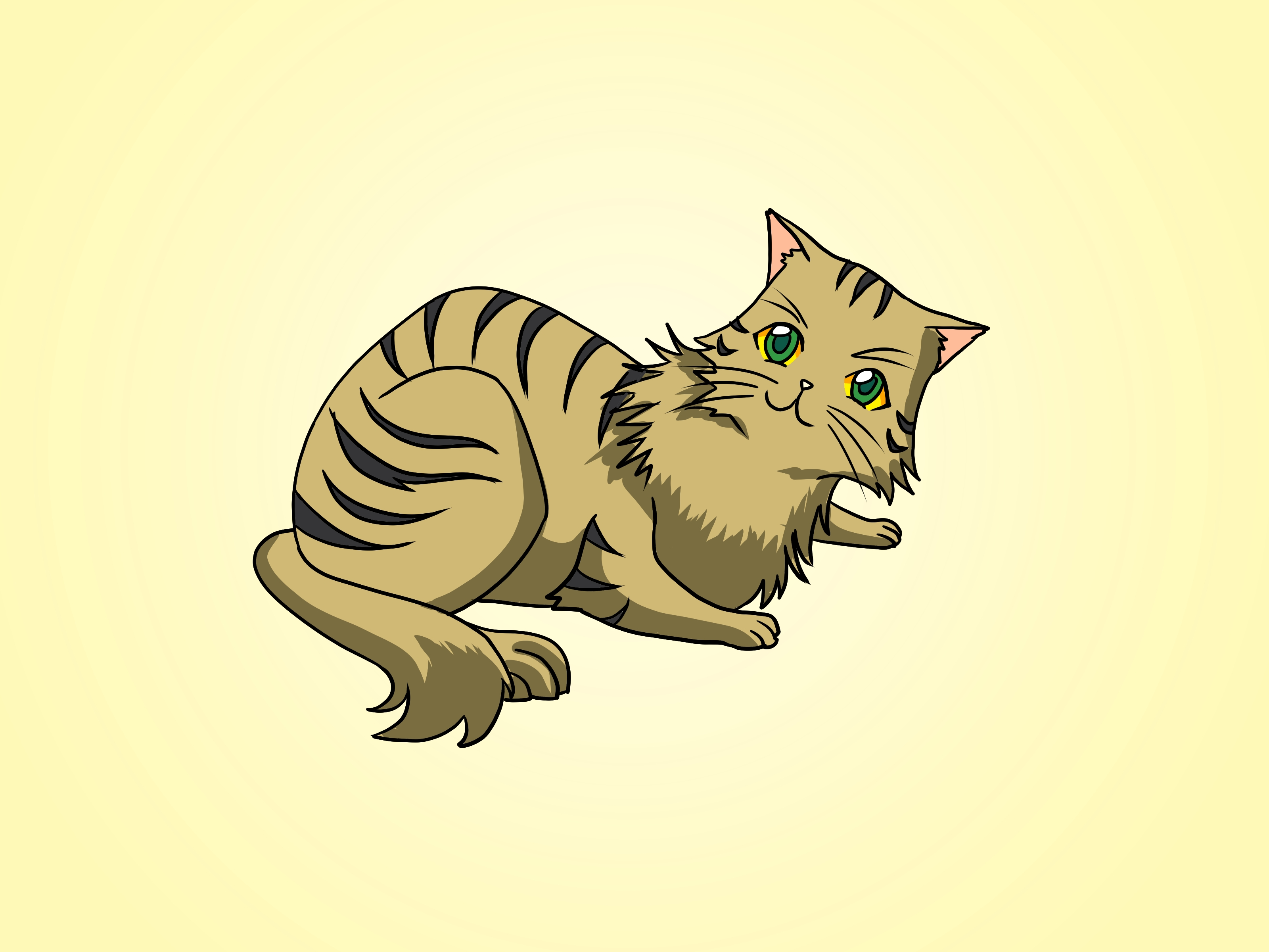 3200x2400 How To Draw A Manga Cat Steps - Manga Cat Drawing