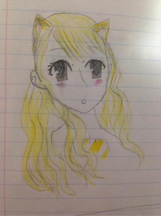 320x427 Cat Girl - Manga Cat Girl Drawing