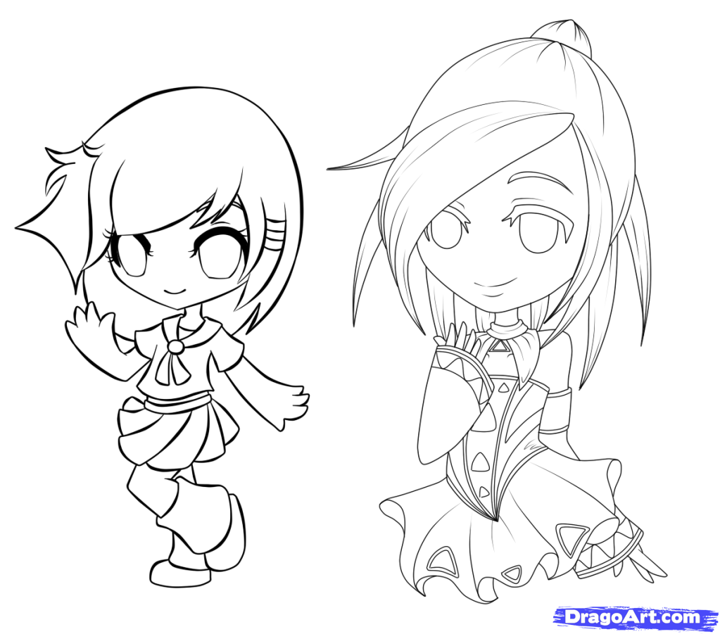 1023x901 How To Draw Chibi Manga, Step - Manga Chibi Drawing