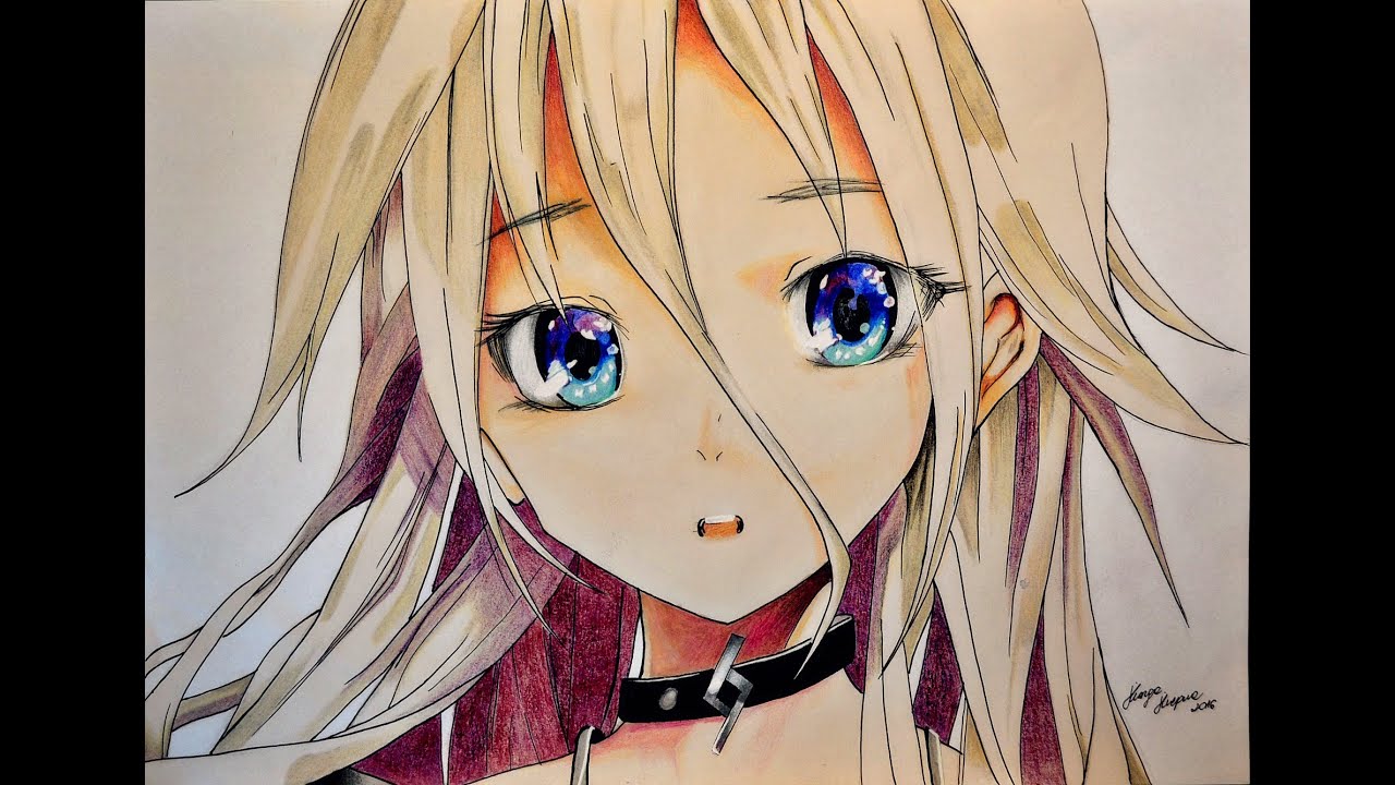 1280x720 Speed Drawing - Manga Drawing