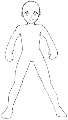 269x478 How To Draw Anime Manga Kids Step - Manga Drawing For Kids