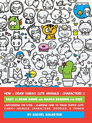 318x425 How To Draw Kawaii Cute Animals + Characters Easy To Draw Anime - Manga Drawing For Kids