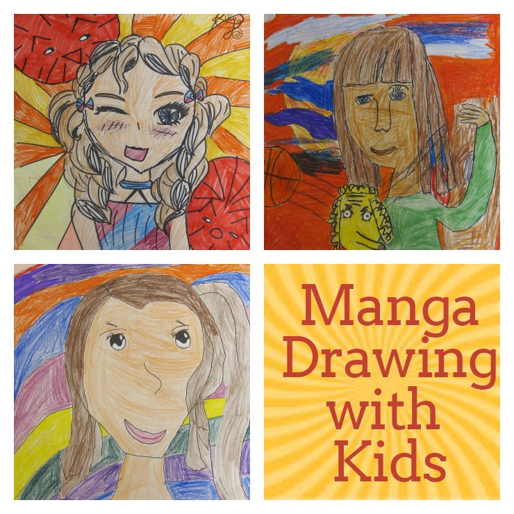 740x740 Manga Drawing With Kids Art Is Basic An Elementary Art Blog - Manga Drawing For Kids