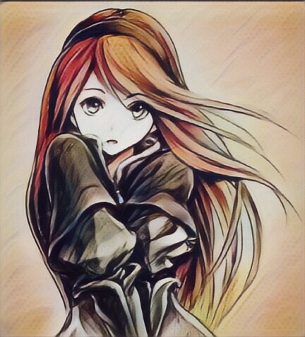 432x476 Anime Manga Girl Warrior Drawing Edit - Manga Girl Drawing