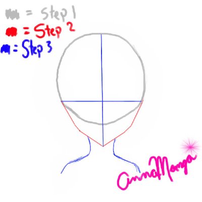 400x400 Manga Drawing Tutorial - Manga Girl Drawing Step By Step