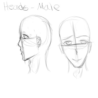 400x400 Manga Drawing Tutorial - Manga Guy Drawing