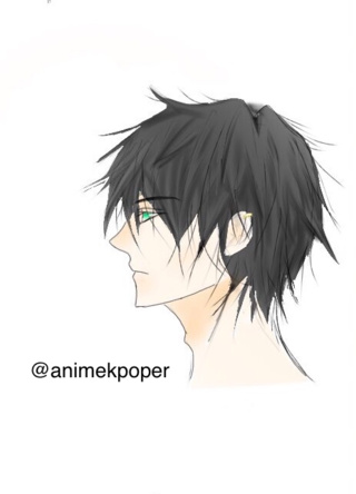 320x444 Mangaguy Drawings On Paigeeworld Pictures Of Mangaguy - Manga Guy Drawing