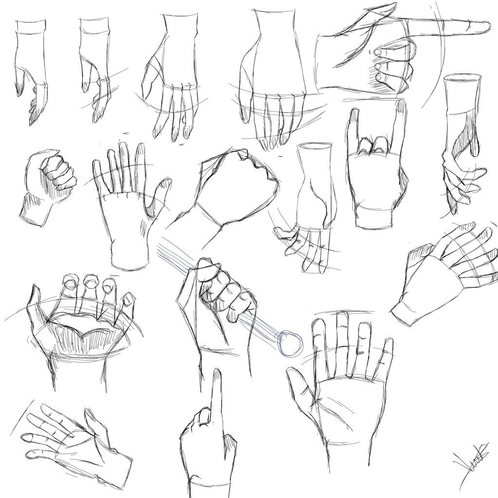 1024x1024 Manga Hand Drawings - Manga Hand Drawing