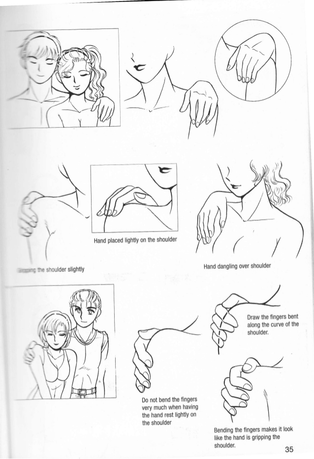 638x934 How To Draw Manga Drawing Couples - Manga Hand Drawing