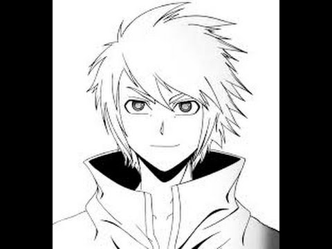 480x360 How To Draw Manga Head Shape - Manga Head Drawing