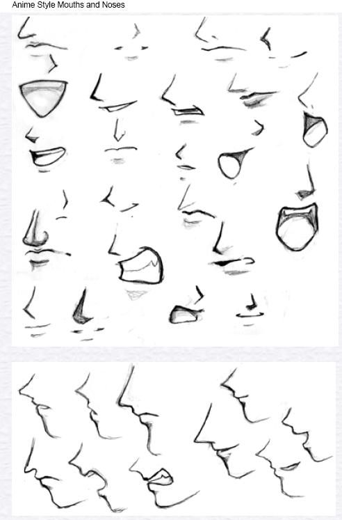 492x747 Anime Mouth Drawing - Manga Mouth Drawing