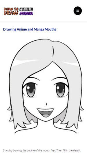 300x534 How To Draw Anime And Manga On The App Store - Manga Mouth Drawing