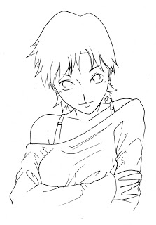 223x320 mangaka's journal manga drawing process inking - Manga Style Drawing