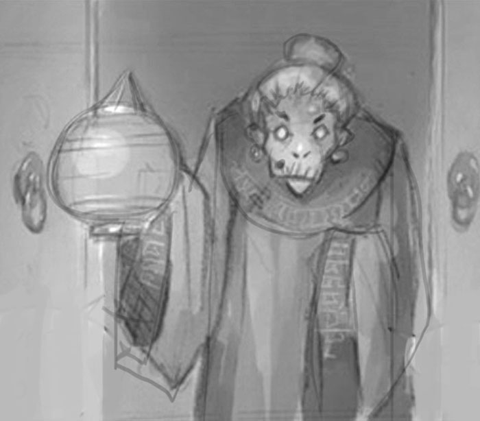 700x614 How To Draw Old Woman - Manga Woman Drawing