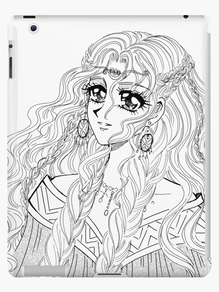 750x1000 valkyrie - Manga Woman Drawing