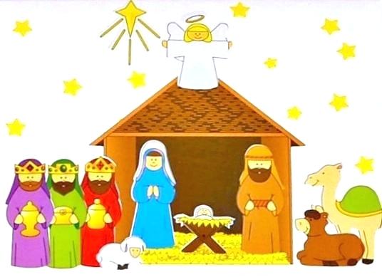 Manger Scene Drawing at PaintingValley.com | Explore collection of ...