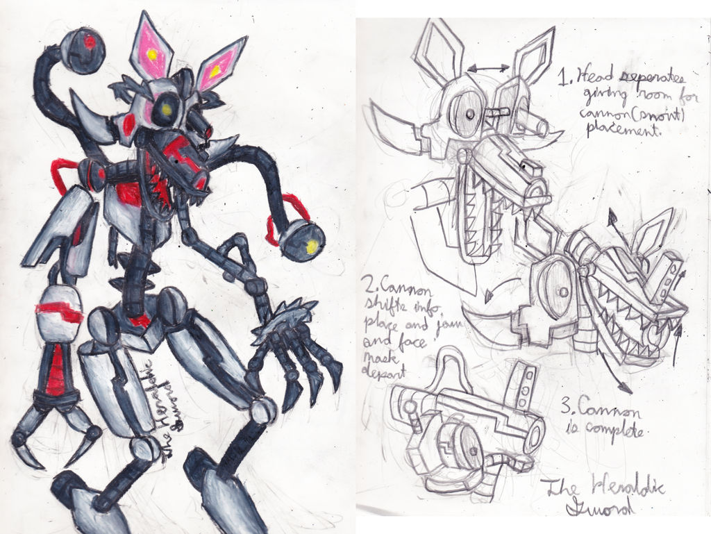 1024x769 More Blade Gun Mangle Drawing - Mangle Drawing