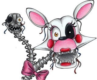 320x266 The Mangle Drawing Five Nights At Freddy's Amino - Mangle Drawing