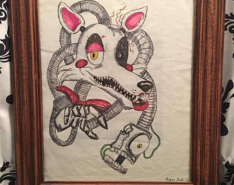340x270 Fnaf Mangle Drawing Etsy - Mangle Drawing