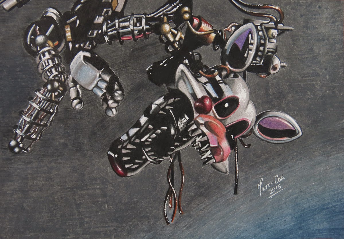 1200x834 Art, Painting, Drawing, Tips And Tutorials Drawing Mangle - Mangle Fnaf Drawing