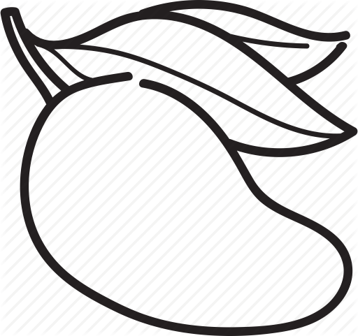 512x481 collection of free mango drawing line art download on ui ex - Mango Drawing