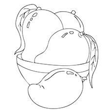 230x230 Mangoes Drawing Easy For Free Download - Mango Drawing For Kid