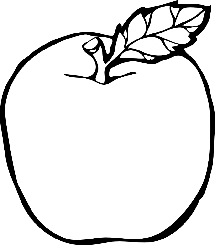 901x1024 Mango Vector Line Huge Freebie! Download For Powerpoint - Mango Line Drawing