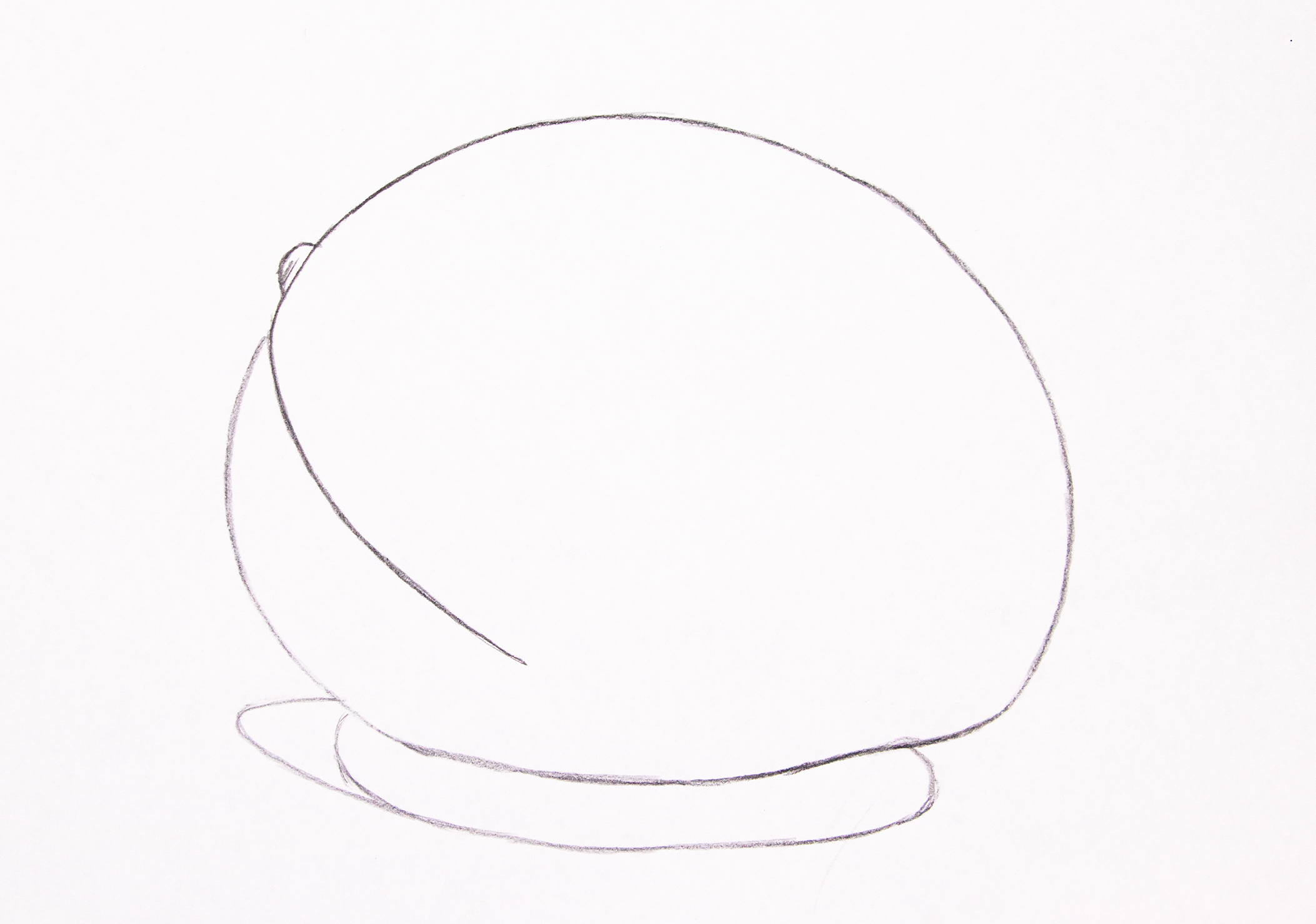 2106x1479 beginners color pencil tutorial blending colors on a mango - Mango Line Drawing