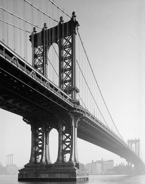 474x600 New York Architecture Images Manhattan Bridge - Manhattan Bridge Drawing
