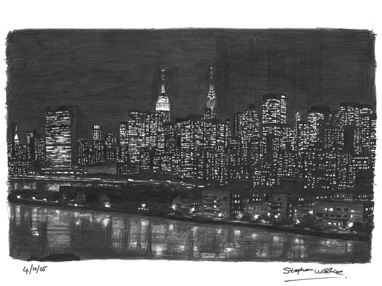 765x573 manhattan skyline - Manhattan Skyline Drawing