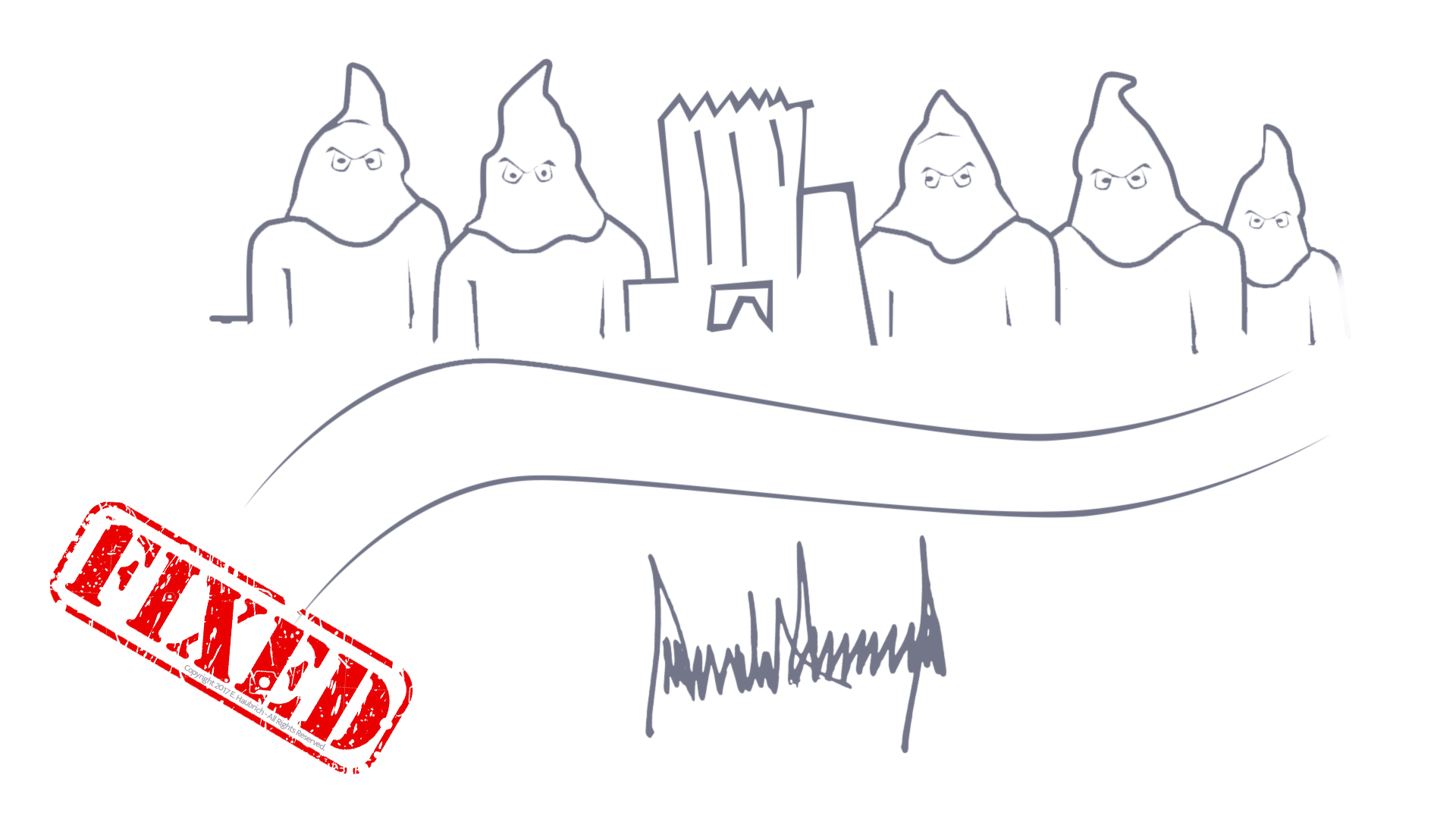 1920x1080 trump manhattan skyline sketch - Manhattan Skyline Line Drawing