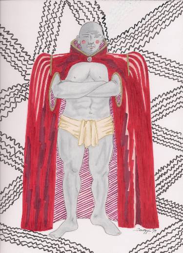 375x518 Wrestle Maniac Drawing - Maniac Drawing