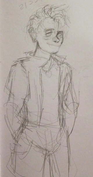 320x608 Manic Drawings On Paigeeworld Pictures Of Manic - Maniac Drawing