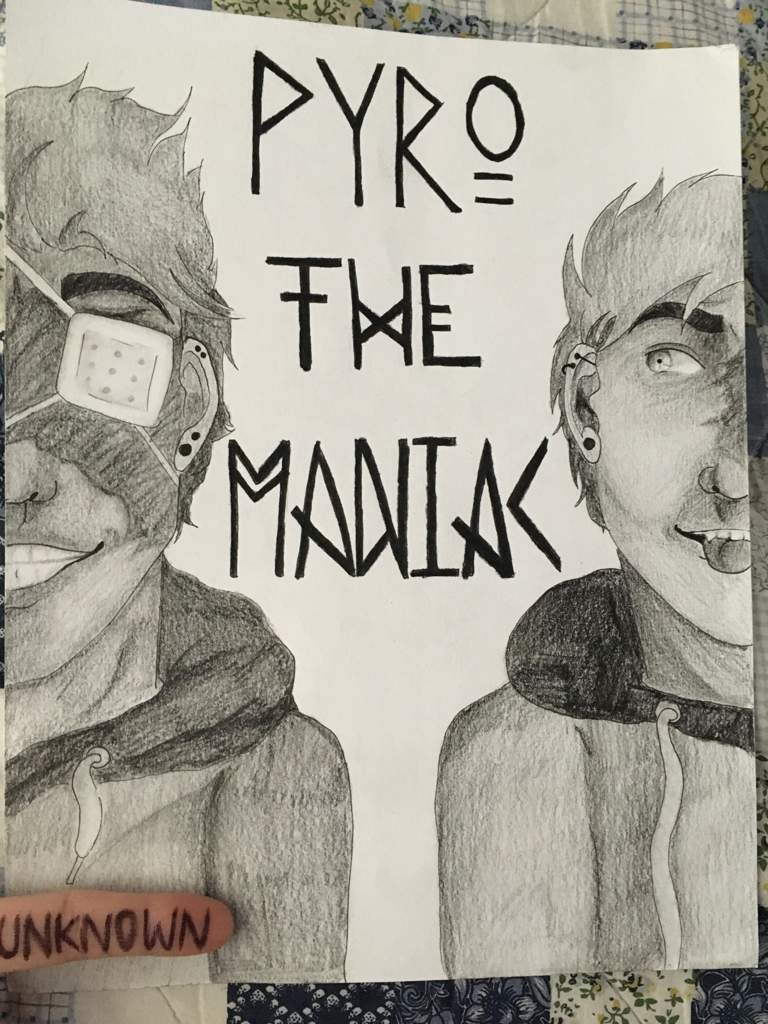 768x1024 Drawing My Oc Pyro The Maniac Mrcreepypasta Amino - Maniac Drawing