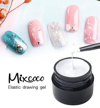 322x350 new arrival mixcoco colors elastic paint gel nail painting - Manicure Drawing