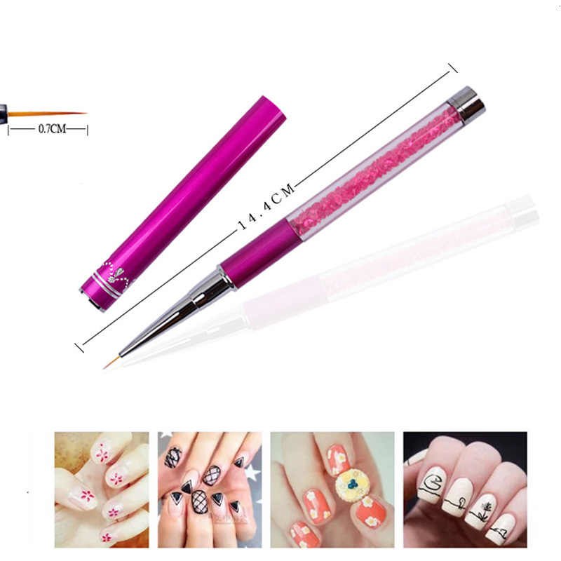 800x800 Detail Feedback Questions About Nail Art Brush Painting - Manicure Drawing