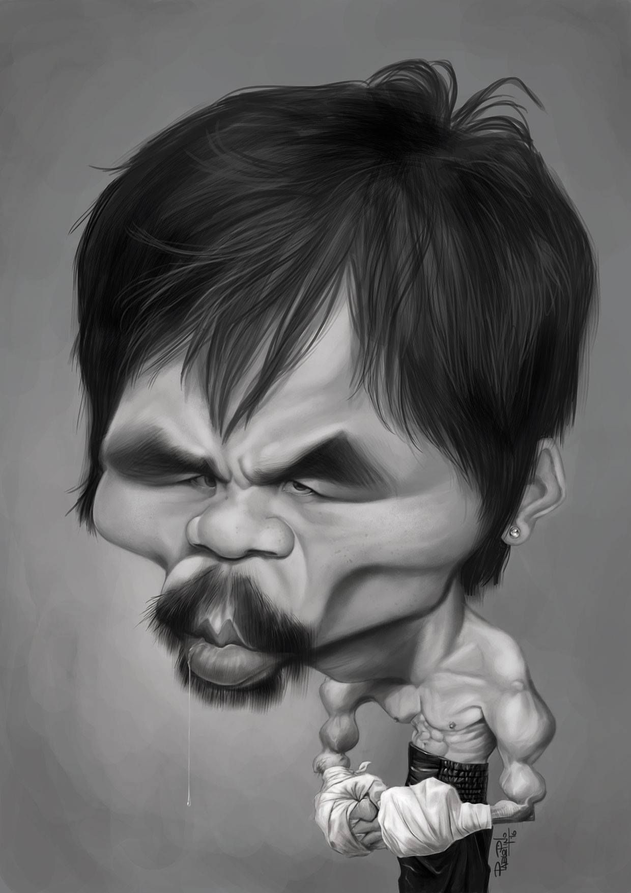 Manny Pacquiao Drawing at PaintingValley.com | Explore collection of ...