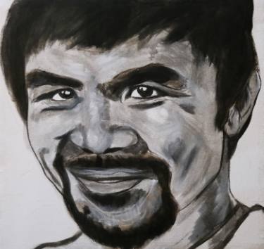 375x354 manny pacquiao paintings for sale saatchi art - Manny Pacquiao Drawing