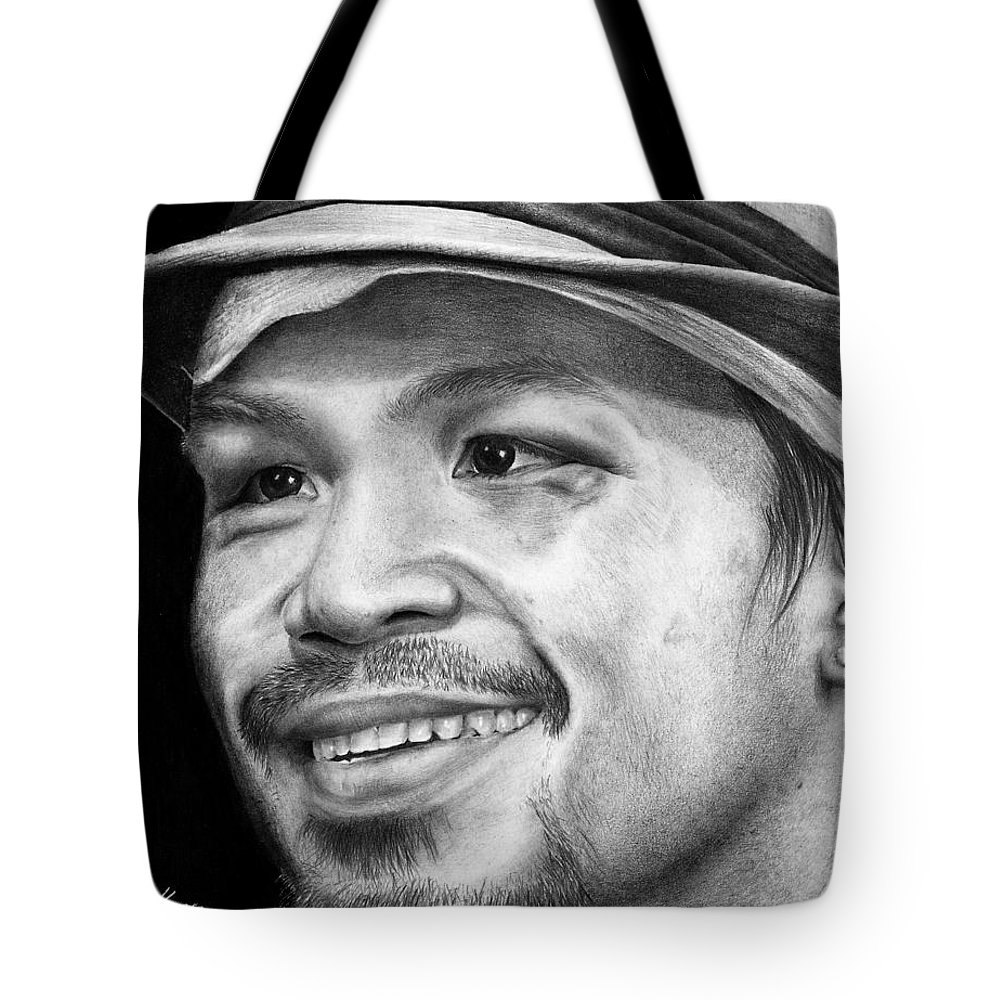 1000x1000 manny pacquiao tote bag for sale - Manny Pacquiao Drawing