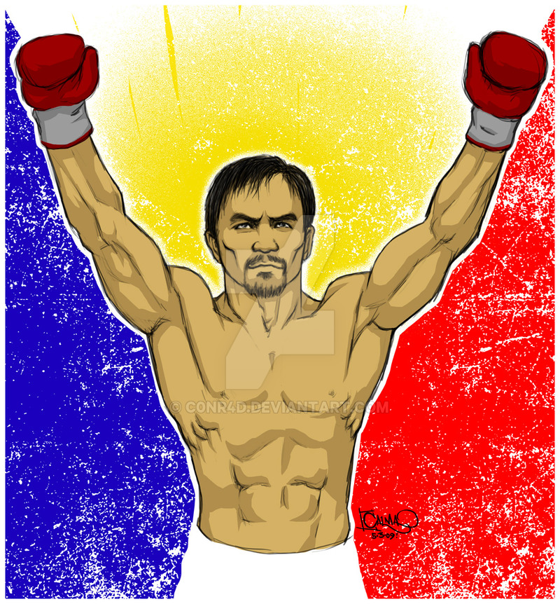 800x862 manny pacquiao - Manny Pacquiao Drawing