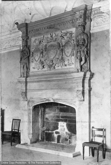 471x700 Photo Of Trerice Manor, Drawing Room Fireplace - Manor Drawing